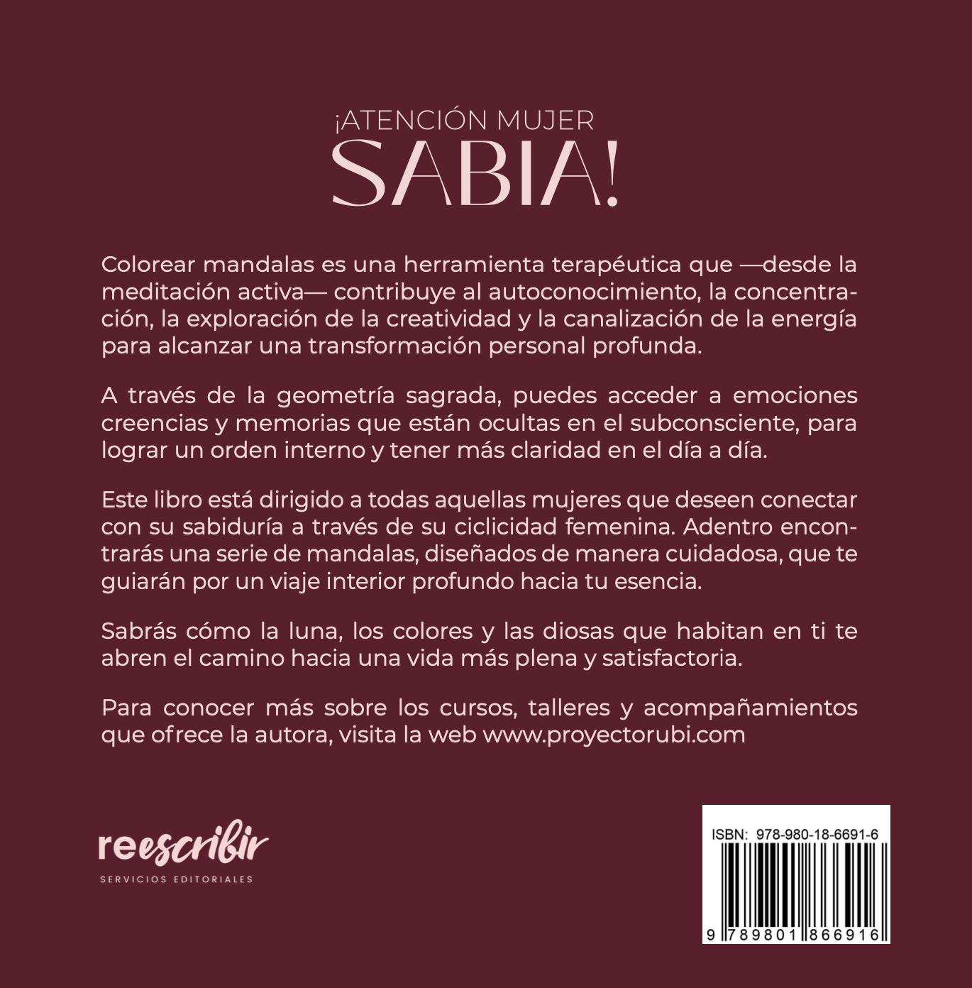Libro: "Mandalas: Conecta con tu sabiduría cíclica femenina" de Yurubí Correa Alfaro (Compra: LOCAL - Venezuela) - Imagen 5
